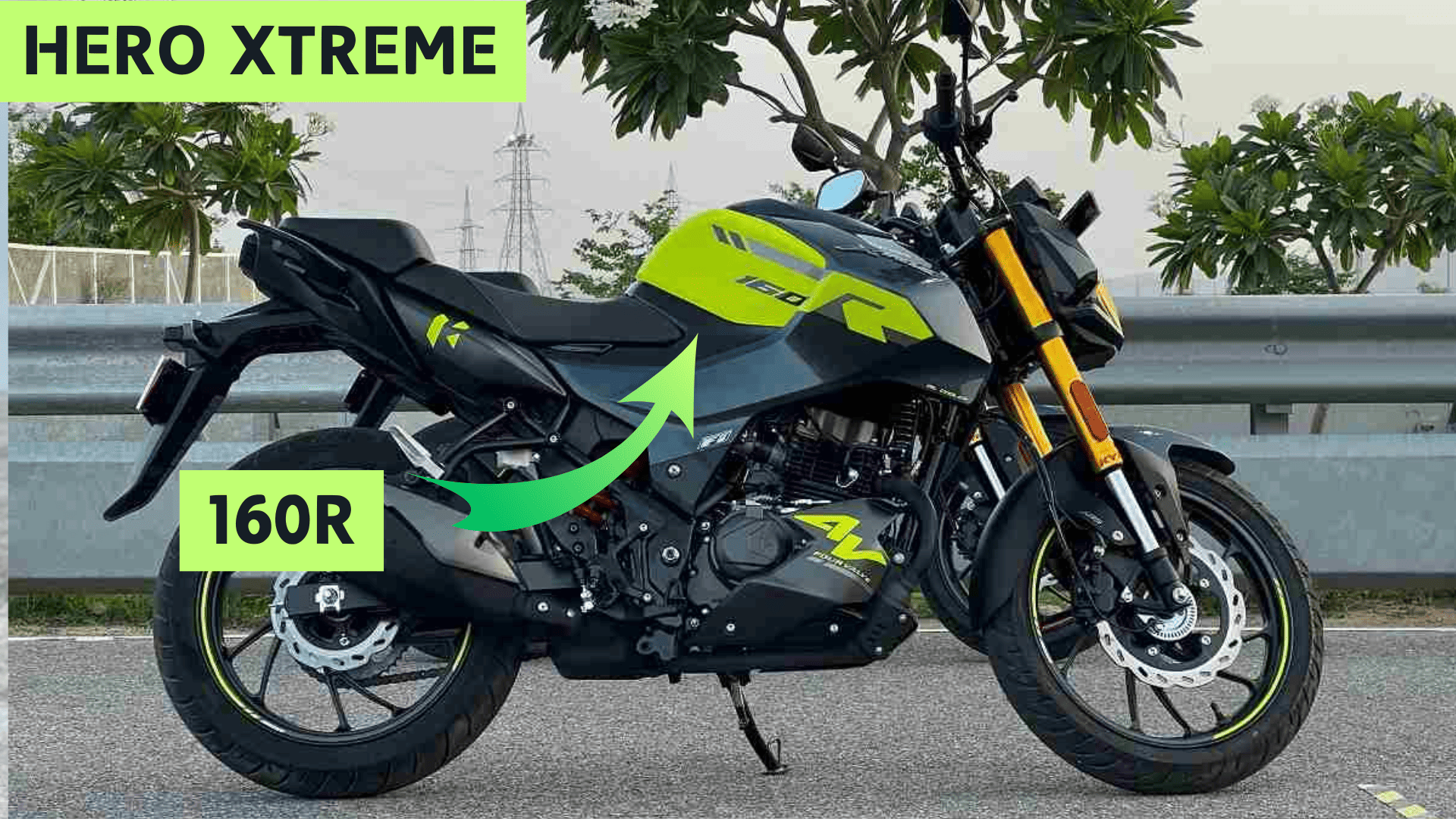 Hero Xtreme 160R: Stylish Black Theme with 49 km/l Mileage