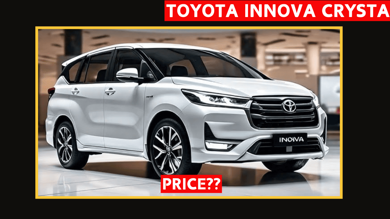 Innova Crysta Price in India 2025