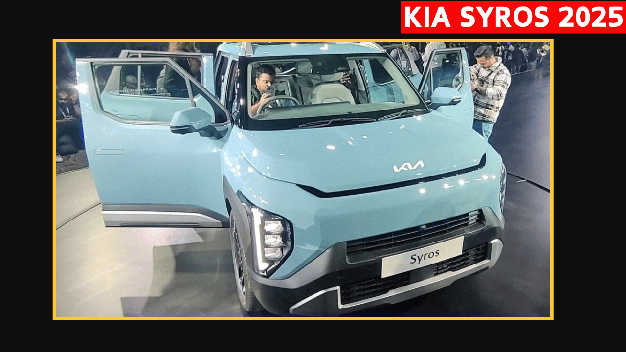 launch date of the Kia Syros 2025?